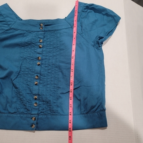 Prana Araceli Blue Top Size XS - Picture 9 of 12